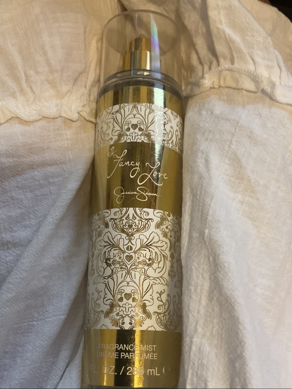 Jessica Simpson Fancy Love - Gold and White